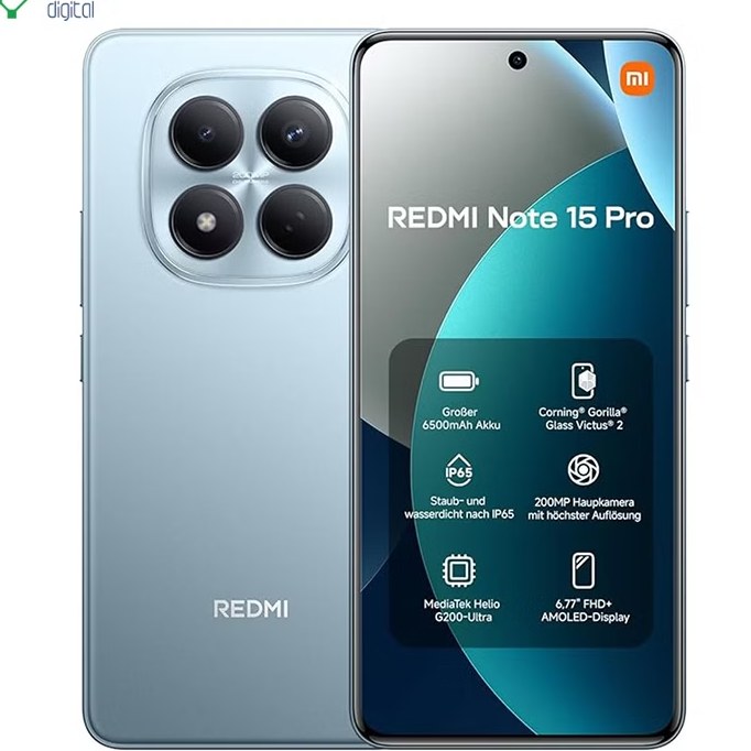 NOTE 15 pro 8/256 آبی