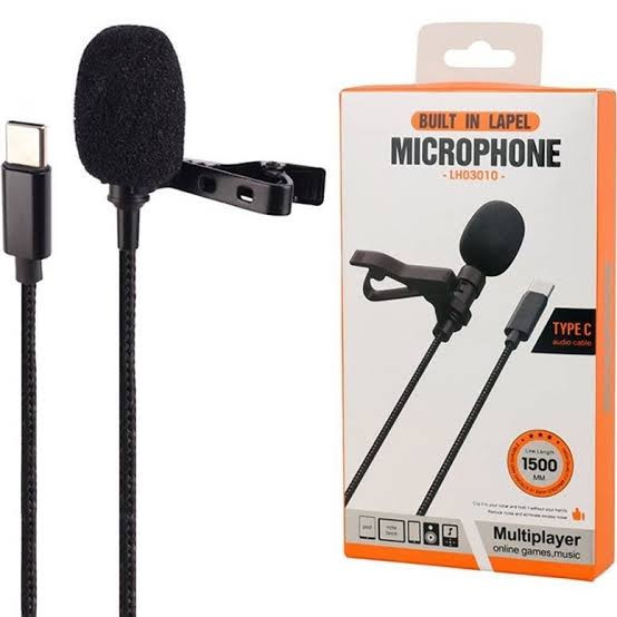 میکروفون یقه ای LH03010 تایپ سی