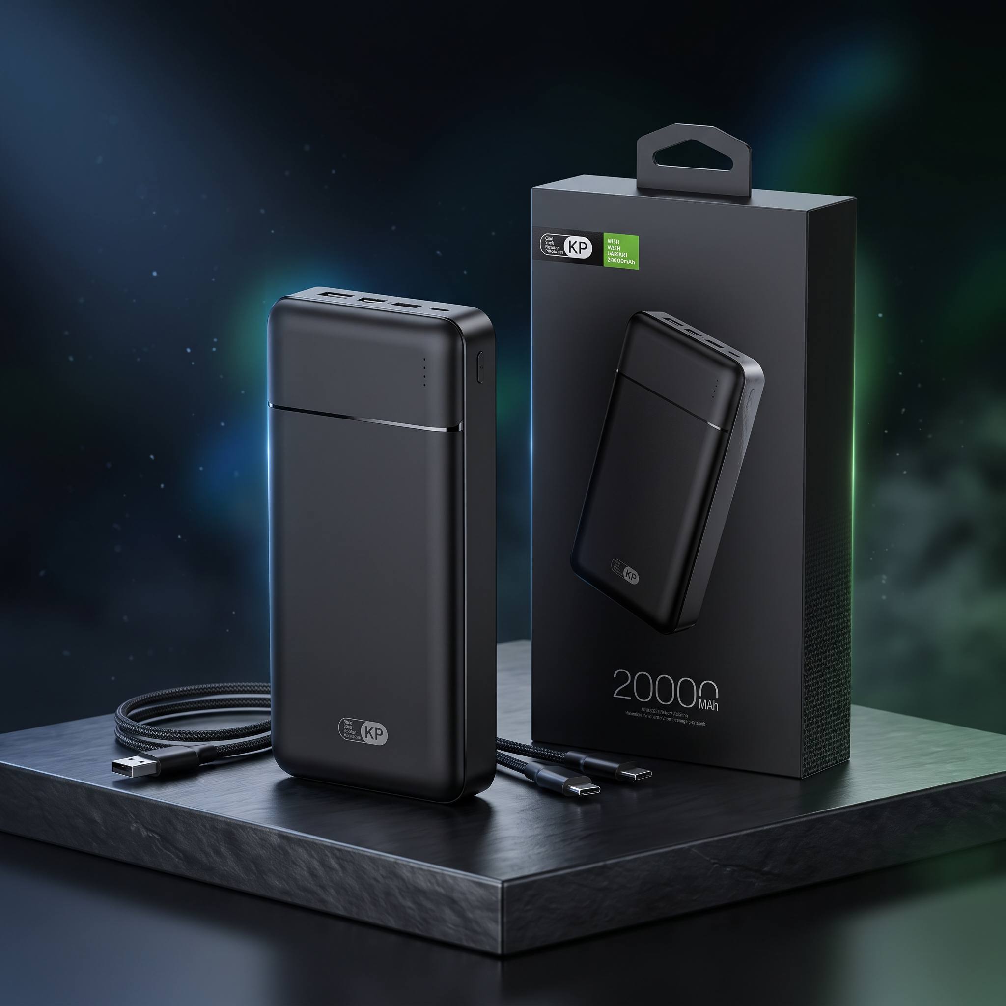 پاوربانک KP25 20k